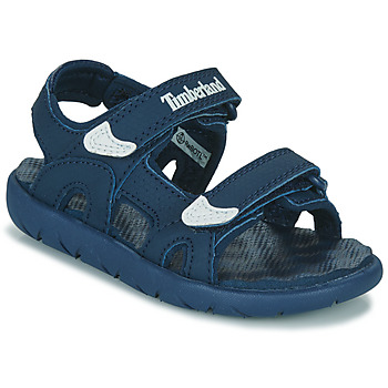 Schuhe Jungen Sandalen / Sandaletten Timberland PERKINS ROW 2-STRAP Blau