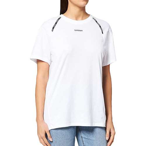 Kleidung Damen T-Shirts & Poloshirts Superdry WS310949A Weiss