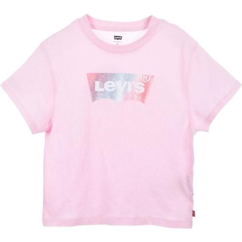 Kleidung Mädchen T-Shirts & Poloshirts Levi's  Rosa