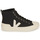 Schuhe Sneaker High Veja WATA II Schwarz / Weiss