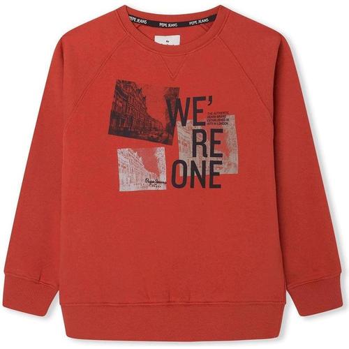 Kleidung Jungen Sweatshirts Pepe jeans  Rot