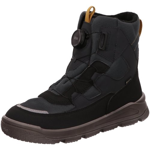 Schuhe Jungen Stiefel Superfit Klettstiefel Mars 1-009081-0040 Schwarz