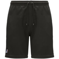 Kleidung Herren Shorts / Bermudas K-Way K71213W Kurze hose Mann Schwarz Schwarz