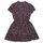 Kleidung Mädchen Kurze Kleider Only KOGLUNA MONIQUE STRING TIE S/S DRESS PTM Multicolor