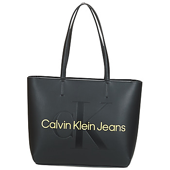 Taschen Damen Shopper / Einkaufstasche Calvin Klein Jeans SHOPPER29 Schwarz