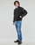 Kleidung Herren Jacken Calvin Klein Jeans FAUX LEATHER BOMBER JACKET Schwarz