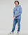 Kleidung Herren Sweatshirts Calvin Klein Jeans MONOLOGO REGULAR HOODIE Blau