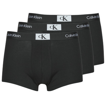 Unterwäsche Herren Boxer Calvin Klein Jeans TRUNK 3PK X3 Schwarz / Schwarz / Schwarz