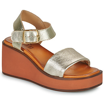 Schuhe Damen Sandalen / Sandaletten Metamorf'Ose NABOT Gold / Braun