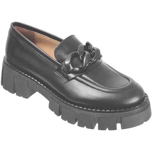 Schuhe Damen Slipper Folies Cv-5801 Schwarz