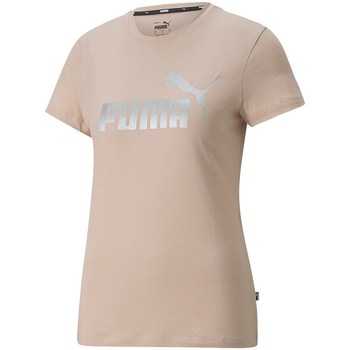 Puma  T-Shirt Ess Metallic Logo Tee