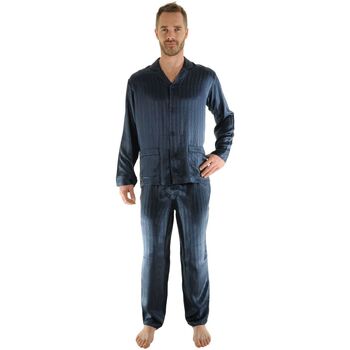 Kleidung Herren Pyjamas/ Nachthemden Pilus RENOIR Blau