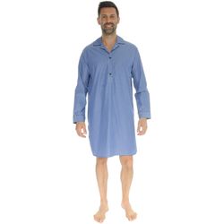 Kleidung Herren Pyjamas/ Nachthemden Le Pyjama Français VILLEREST Blau