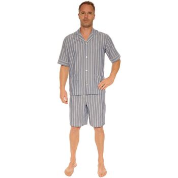 Kleidung Herren Pyjamas/ Nachthemden Pilus GISLAIN Blau