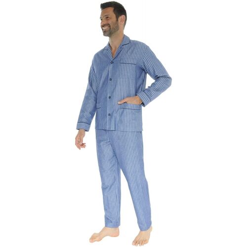 Kleidung Herren Pyjamas/ Nachthemden Pilus LEANDRE Blau