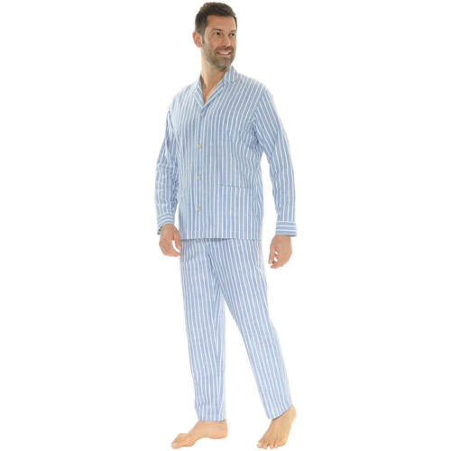 Kleidung Herren Pyjamas/ Nachthemden Pilus PETRUS Blau