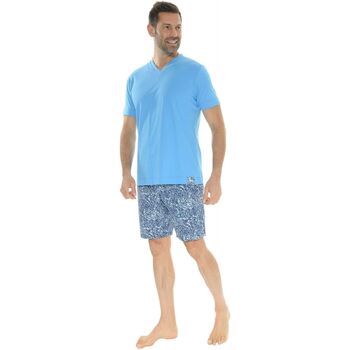 Kleidung Herren Pyjamas/ Nachthemden Pilus PHIDEAS Blau