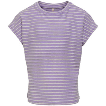 Kleidung Mädchen T-Shirts Kids Only 15258193 Violett