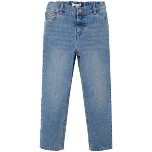 Kleidung Mädchen Straight Leg Jeans Name it 13197316 Blau