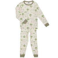 Kleidung Kinder Pyjamas/ Nachthemden Petit Bateau FUSAIN Multicolor
