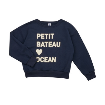 Kleidung Jungen Sweatshirts Petit Bateau FONDANT Marine