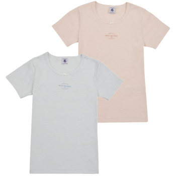 Kleidung Mädchen T-Shirts Petit Bateau A07A900 X3 Multicolor