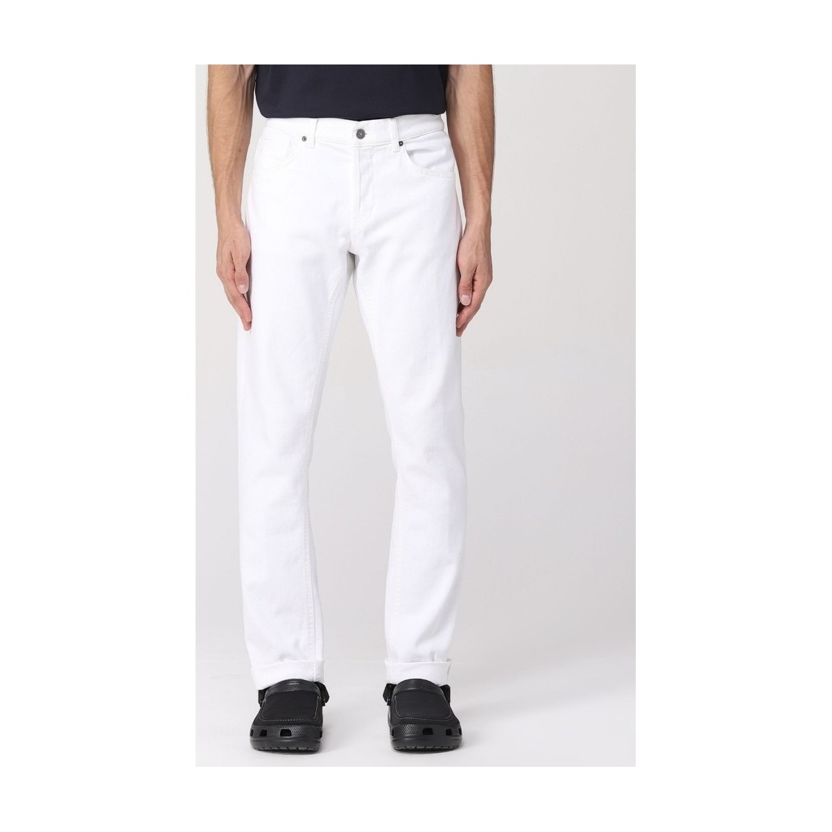 Kleidung Herren Jeans Dondup UP232BS0033UDR4000 Weiss