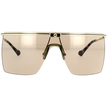 Uhren & Schmuck Herren Sonnenbrillen Gucci -Sonnenbrille GG1096SA 002 Gold