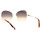 Uhren & Schmuck Damen Sonnenbrillen Chloe Chloé Sonnenbrille CH0094S 001 Gold