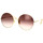 Uhren & Schmuck Damen Sonnenbrillen Chloe Chloé Sonnenbrille CH0095S 005 Gold