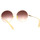 Uhren & Schmuck Damen Sonnenbrillen Chloe Chloé Sonnenbrille CH0095S 005 Gold