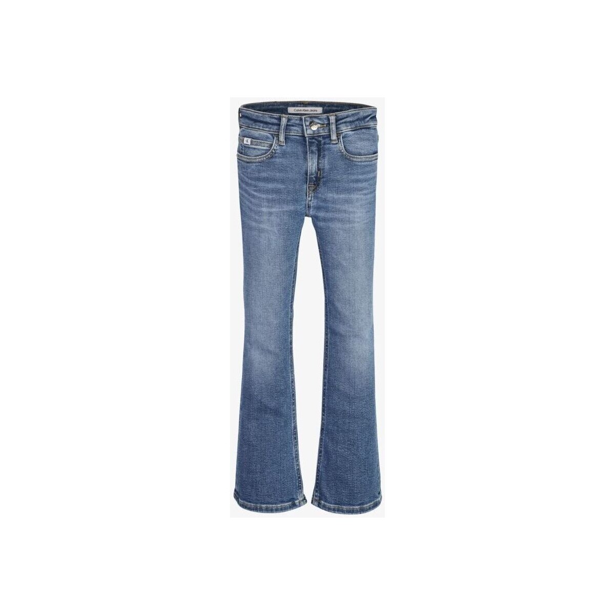 Kleidung Mädchen Jeans Calvin Klein Jeans IG0IG01688 FLARE-MIS DBLUE Blau