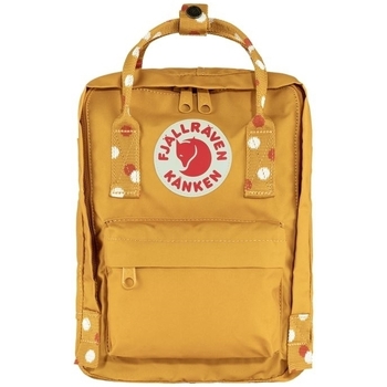 Taschen Kinder Rucksäcke Fjallraven FJÄLLRÄVEN Kanken Mini Backpack - Ochre-Confetti Pattern Gelb