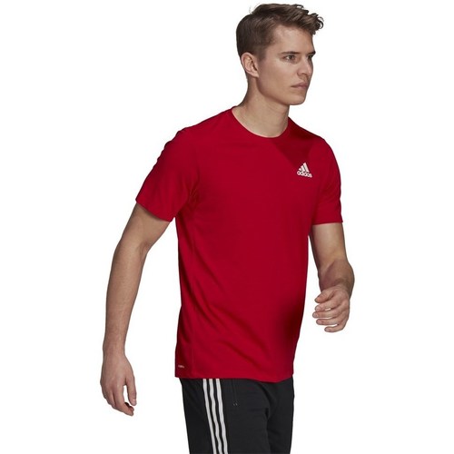 Kleidung Herren T-Shirts adidas Originals Aeroready Rot