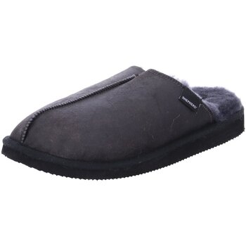 Schuhe Herren Hausschuhe Shepherd Hugo 1201-610 schwarz