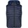 Kleidung Herren Jacken Cmp Sport MAN VEST SNAPS HOOD BLACK BLUE 32K3157 N950-N950 Blau