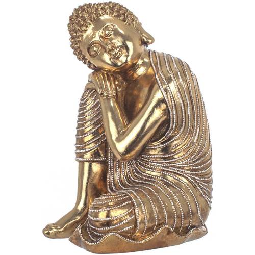 Home Statuetten und Figuren Signes Grimalt Sitzen Buddha Gold