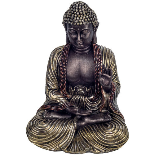 Home Statuetten und Figuren Signes Grimalt Buddha -Figur Meditieren Schwarz