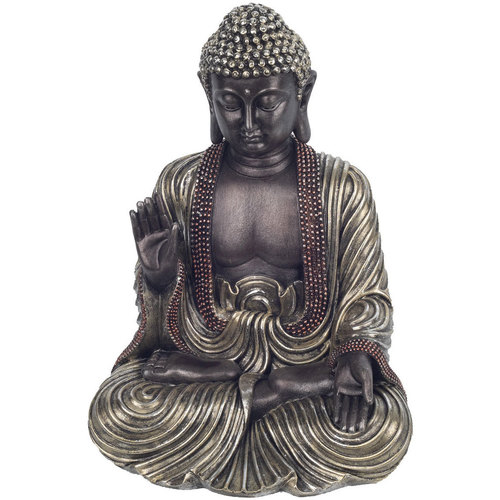 Home Statuetten und Figuren Signes Grimalt Buddha -Figur Meditieren Schwarz