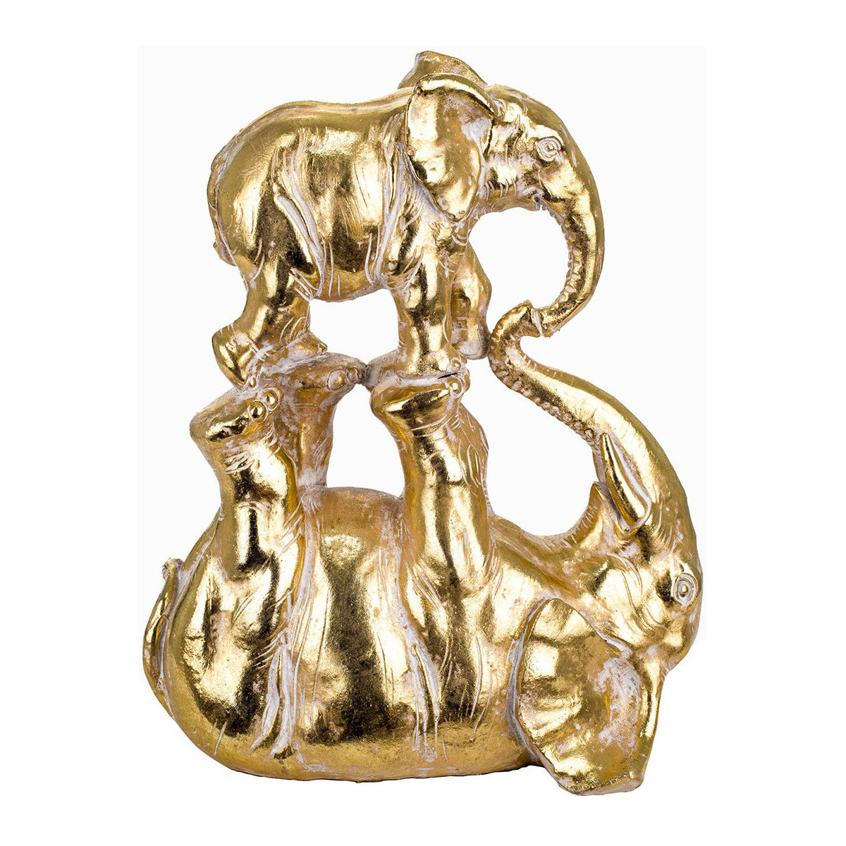 Home Statuetten und Figuren Signes Grimalt Elefantenfigur Gold