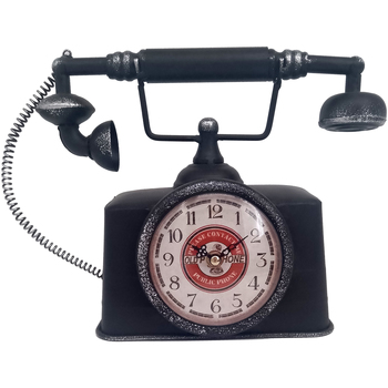 Home Uhren Signes Grimalt Vintage Telefon Uhr Schwarz
