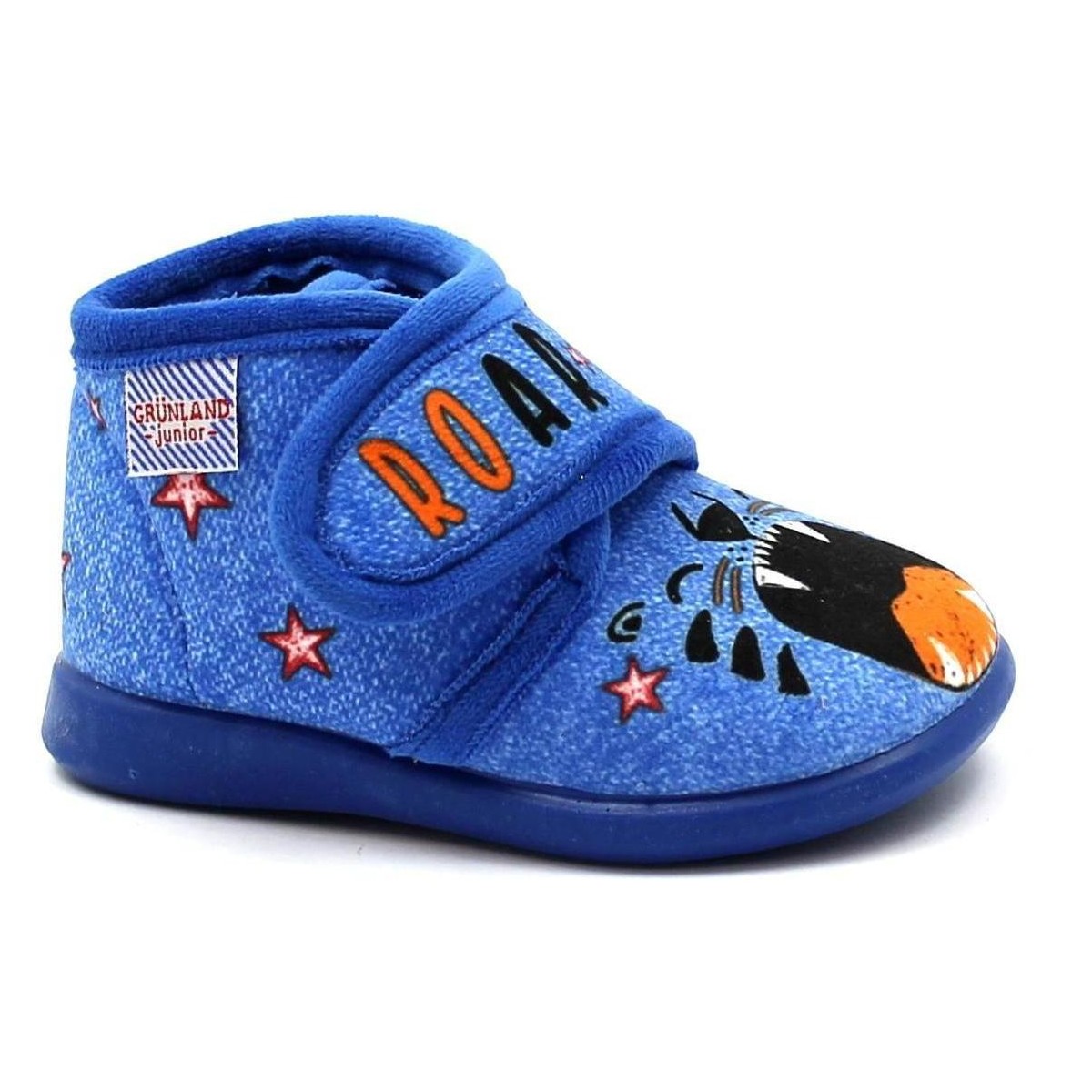 Schuhe Kinder Hausschuhe Grunland GRU-CCC-PA1214-RY Blau