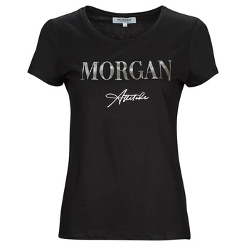 Kleidung Damen T-Shirts Morgan DATTI Schwarz