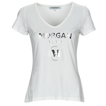 Kleidung Damen T-Shirts Morgan DWONDER Weiss