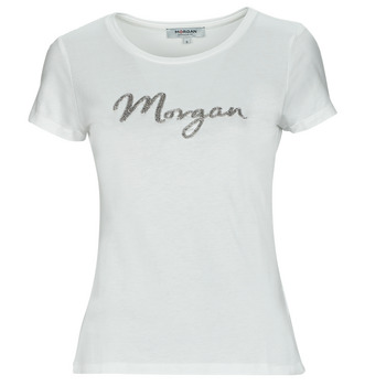 Kleidung Damen T-Shirts Morgan DGANA Weiss