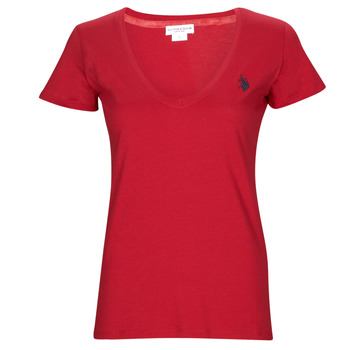 Kleidung Damen T-Shirts U.S Polo Assn. BELL Bordeaux