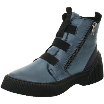 Schuhe Damen Stiefel Gemini Stiefeletten Stiefelette -dunkel 033134-02/883 blau