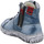 Schuhe Damen Stiefel Krisbut Stiefeletten 3201-2-3 Blau