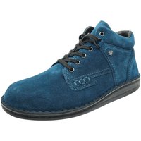 Schuhe Damen Stiefel Finn Comfort Stiefeletten LINZ PETROL 1008-427409 Blau