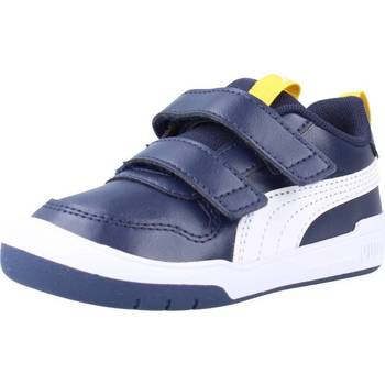 Schuhe Jungen Sneaker Low Puma MULTIFLEX SL V Blau
